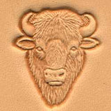 Buffalo Head Craftool 3-D Stamp - Maine-Line Leather