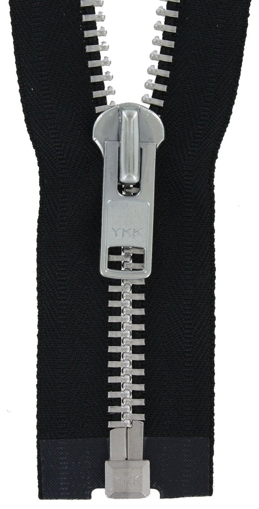 #9 Zipper Black Cloth