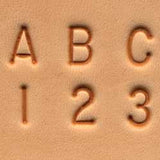 Craftool 1/4" (6 mm) Alphabet & Number Set - Maine-Line Leather