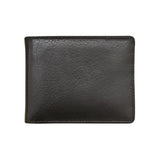 Men's Bifold Wallet with Center Flip