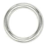Stainless Steel and Solid Brass O Rings - Maine-Line Leather - 1