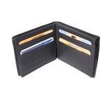 Medium Wallet In Calf-Skin Soft Leather With Double Flap - Maine-Line Leather - 1