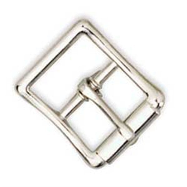 Imitation Roller Buckle Nickel Plated - Maine-Line Leather