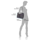 Leather Shoulder and Hand Bag with Double Handle Multi Colors - Maine-Line Leather - 5