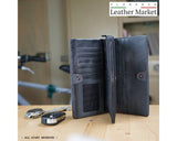 Italian Boris Wallet in Vintage Leather