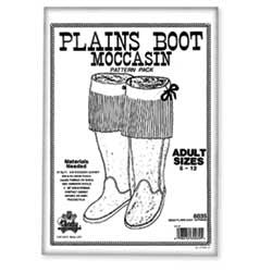 Adult Plains Boot Moc Pattern Pack