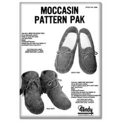 Moccasin Pattern Pack - Maine-Line Leather