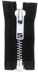 #6 Zipper Black Cloth