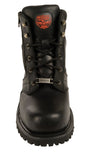 Milwaukee Men's Wide Boots with Zip and Laces