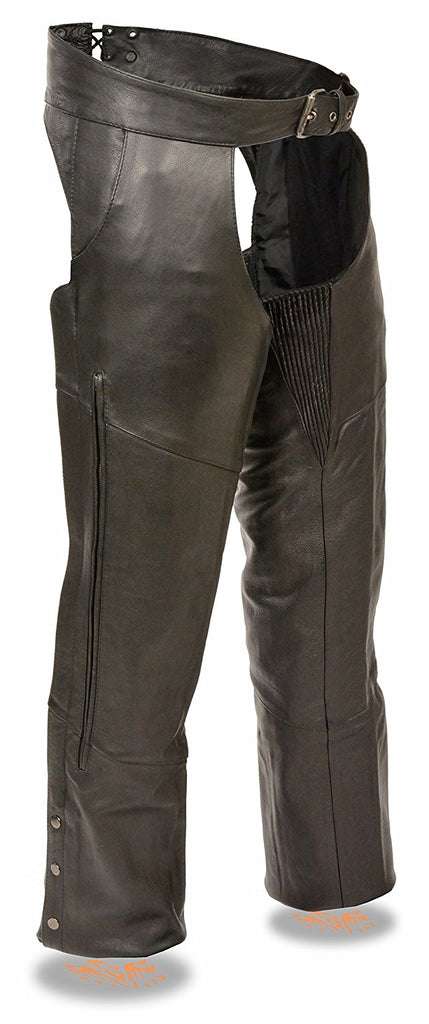 Milwaukee Vented Lined Leather Chaps