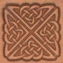 Square Celtic Craftool 3-D Stamp