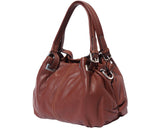 Soft Calf-Skin Leather Shoulder Bag Multi Colors - Maine-Line Leather - 7