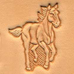 Running Horse Craftool 3-D Stamp