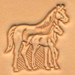 Mare & Colt Craftool 3-D Stamp