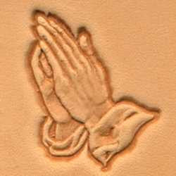 Praying Hands Craftool 3-D Stamp - Maine-Line Leather