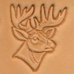Deer Head Craftool 3-D Stamp