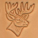 Deer Head Craftool 3-D Stamp - Maine-Line Leather