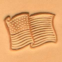 USA Flag Craftool 3-D Stamp