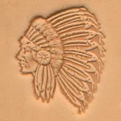 Indian Chief Craftool 3-D Stamp