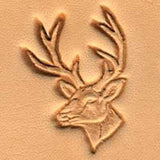 Whitetail Deer Craftool 3-D Stamp - Maine-Line Leather