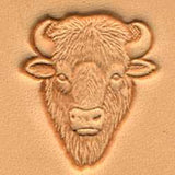 Buffalo Head Craftool 3-D Stamp - Maine-Line Leather