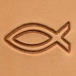 Fish Craftool 2-D Stamp - Maine-Line Leather