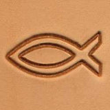 Fish Craftool 2-D Stamp - Maine-Line Leather