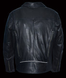 Milwaukee Leather Men's Vented Updated Motorcycle Jacket - Maine-Line Leather - 4