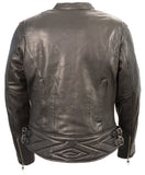 Milwaukee Leather Women's Jacket with Ribbon Detail - Maine-Line Leather - 3