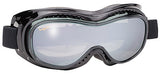 Mirror Anti-Fog Lens/Black Frame can be worn over eye glasses - Maine-Line Leather