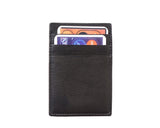 Credit Card Holder With Money Clip In Soft Leather - Maine-Line Leather - 1