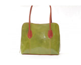 Leather Shoulder and Hand Bag with Double Handle Multi Colors - Maine-Line Leather - 8