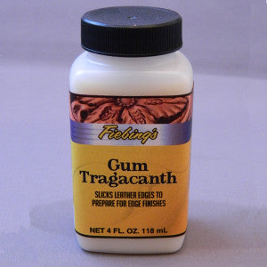 Gum Tragacanth - for dressing leather edges - 4 oz.