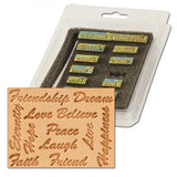 Inspirational Word Stamp Set - Maine-Line Leather