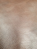 Soft Mahogany pebble grain leather