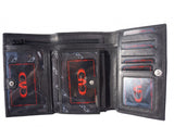 Leather Wallet For Woman Multi Colors - Maine-Line Leather - 7