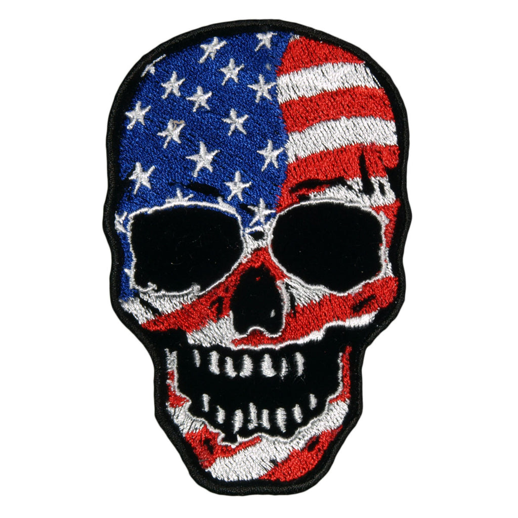 American Flag Skull