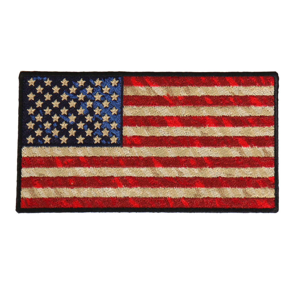 Distressed American Flag - Maine-Line Leather
