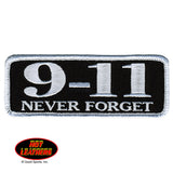 9-11 Never Forget - Maine-Line Leather