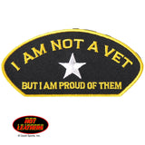 Not a Vet But Proud of Them - Maine-Line Leather