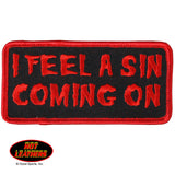 I Feel a Sin Coming On - Maine-Line Leather