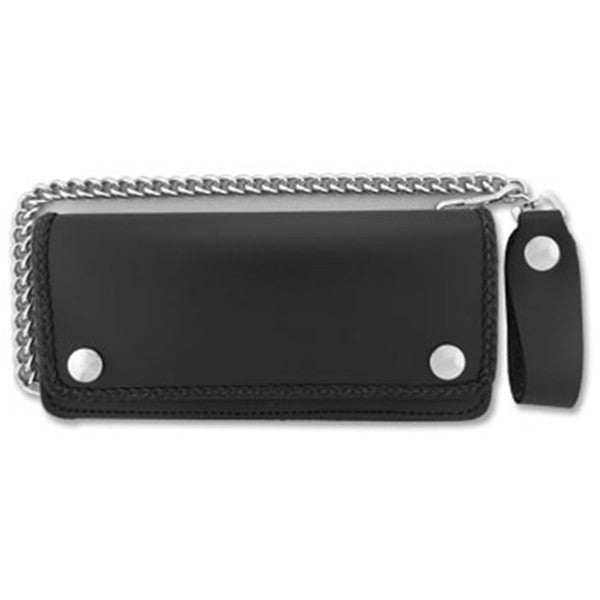 5 Pocket Bi-fold Wallet w/Braided Detail