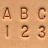 Craftool 1/4" (6 mm) Alphabet & Number Set - Maine-Line Leather