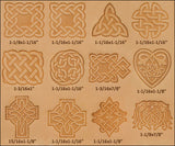 Craftool Celtic 3-D Stamp Set