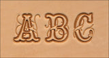 Craftool 3/4" (19 mm) Script Alphabet Set - Maine-Line Leather