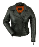 Women's Updated M/C Jacket - Maine-Line Leather - 3