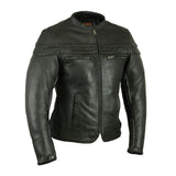 Women's Sporty Scooter Jacket - Maine-Line Leather - 1