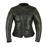 Women's Sporty Scooter Jacket - Maine-Line Leather - 2