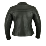 Women's Sporty Scooter Jacket - Maine-Line Leather - 3